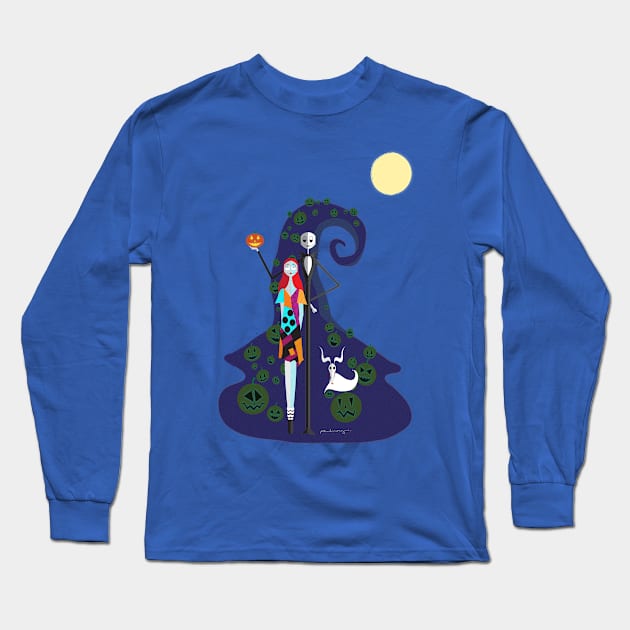 This is Halloween Long Sleeve T-Shirt by amadeuxway